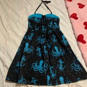 Sourpuss halter / strapless pin-up dress